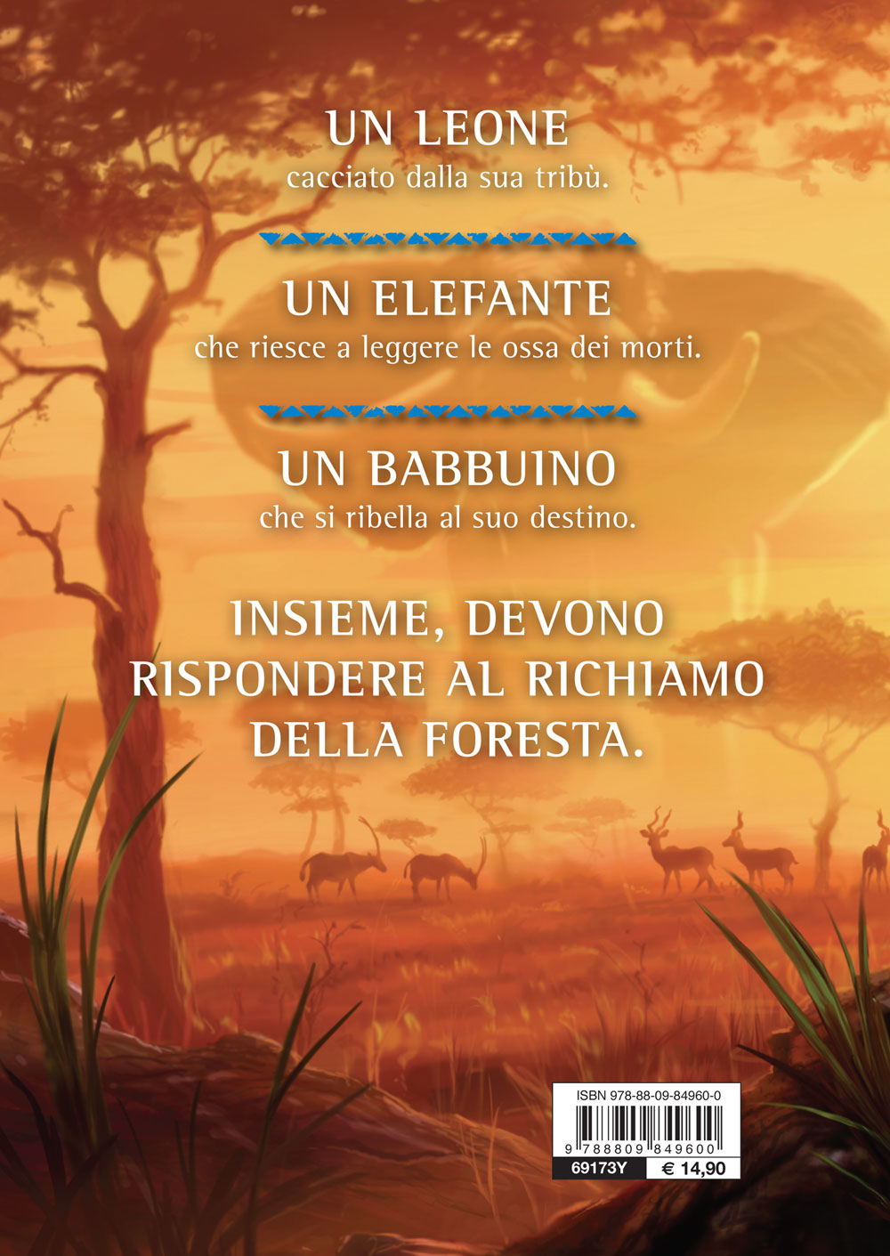 Proposte di lettura: Bravelands Orgoglio ferito di Erin Hunter cover retro