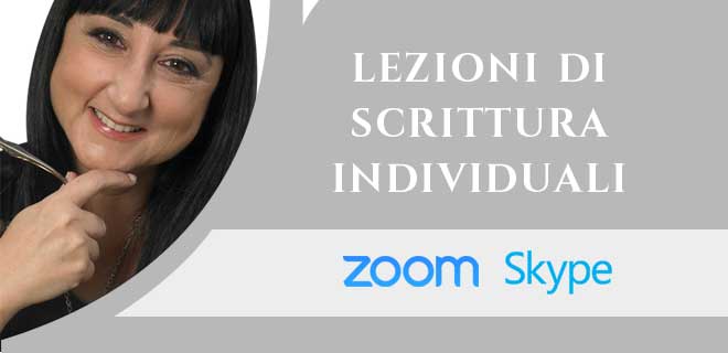 Lezioni di Scrittura Individuali su Skype O ZOOM